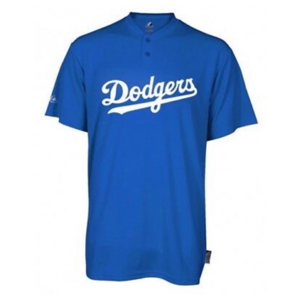 Los Angeles Dodgers Majestic 2 Button size M